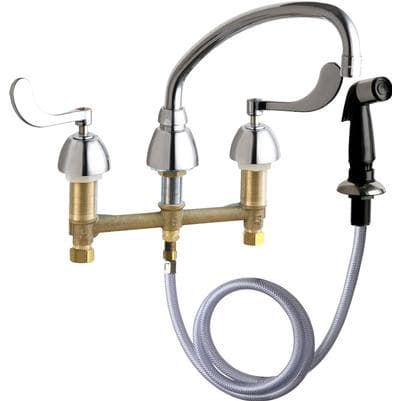 Chicago Faucets Deck Mounted Kitchen Faucet