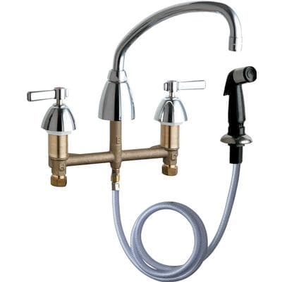 Chicago Faucets Deck Mounted Kitchen Faucet