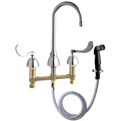 Chicago Faucets Deck Mounted Kitchen Faucet by Chicago Faucets