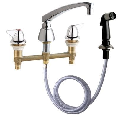 Chicago Faucets Deck Mounted Kitchen Faucet by Chicago Faucets