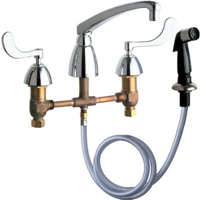 Chicago Faucets Deck Mounted Kitchen Faucet by Chicago Faucets