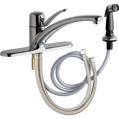 Chicago Faucets Deck Mounted Kitchen Faucet by Chicago Faucets