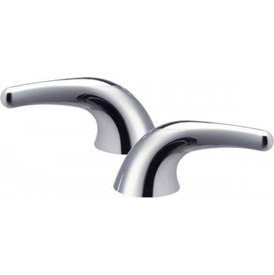 Chicago Faucets 401 Handle Pair, Buttons AND Screws by Chicago Faucets