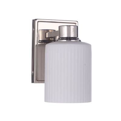 Craftmade Bretton 1 Light Wall Sconce - Polished Nickel