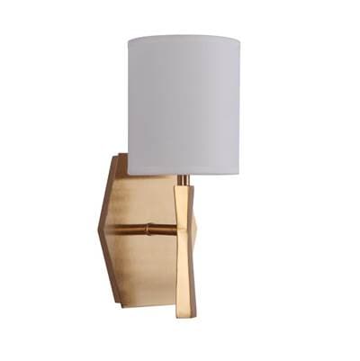 Craftmade Chatham 1 Light Wall Sconce in - Satin Brass
