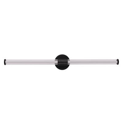 Craftmade Contrast 24'' LED Vanity in - Flat Black by Craftmade