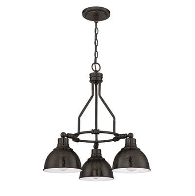 Craftmade Timarron 3 Light Down Chandelier - Aged Bronze Brushed