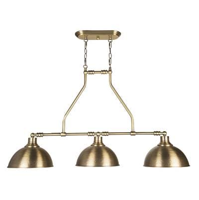 Craftmade Timarron 3 Light Island - Legacy Brass