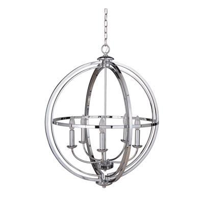 Berkeley 5 Light Foyer in Chrome by Craftmade
