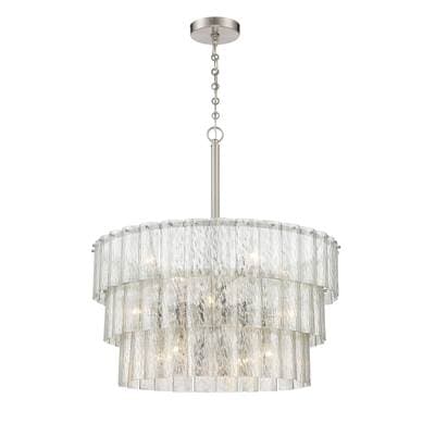 Craftmade Museo 12 Light Pendant in - Brushed Polished Nickel