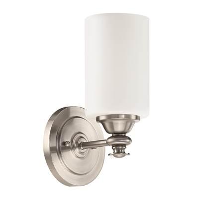 Dardyn 1 Light Wall Sconce in Brushed Polished Nickel