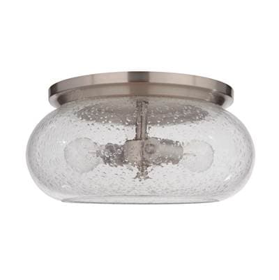 Craftmade Serene 2 Light Flushmount - Brushed Polished Nickel