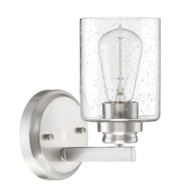 Craftmade Bolden 1 Light Vanity - Brushed Polished Nickel