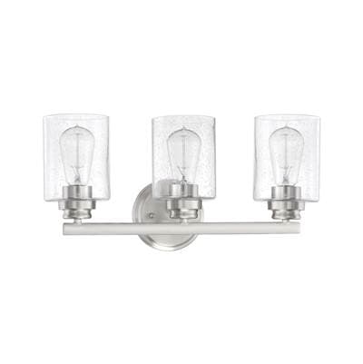 Craftmade Bolden 3 Light Vanity - Brushed Polished Nickel by Craftmade