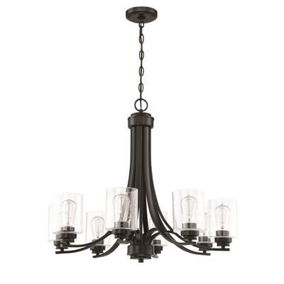 Bolden 8 Light Chandelier in Flat Black