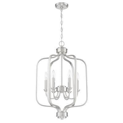 Craftmade Bolden 6 Light Foyer - Brushed Polished Nickel