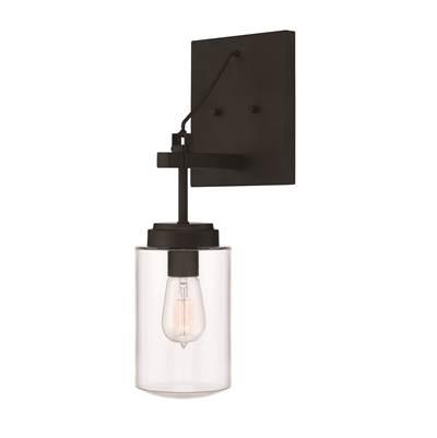 Crosspoint 1 Light Outdoor Wall Sconce Espresso by Craftmade