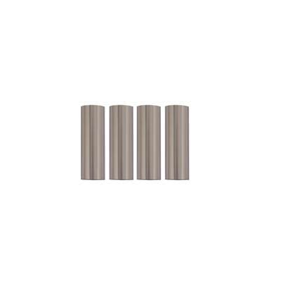 Craftmade Set of 4 Brushed Polished Nickel Candle Covers for the Flynt 52934-FB (fixture Not... by Craftmade