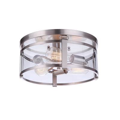 Craftmade Elliot 3 Light Flushmount - Brushed Polished Nickel