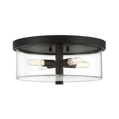 Craftmade Hailie 4 Light Flushmount - Flat Black