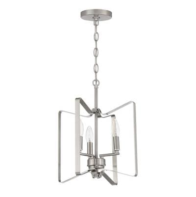 Craftmade Shayna 3 Light Convertible Semi Flush - Brushed Polished Nickel