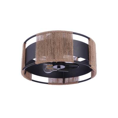 Craftmade Kensey 2 Light Semi Flush - Flat Black