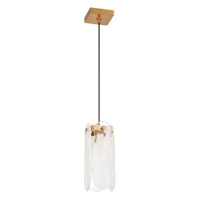 Craftmade Angela 1 Light Pendant - Satin Brass by Craftmade