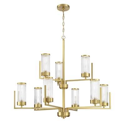 Requires 9 Candelabra Base 60 Watt Bulbs (Not Included)