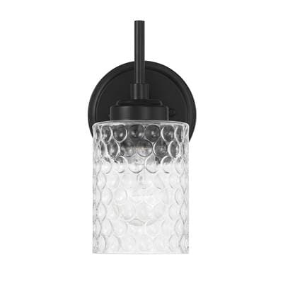 Craftmade Claire 1 Light Wall Sconce - Flat Black