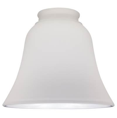 2 1/4'' Glass-White Frost, Bell
