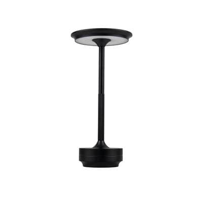 Craftmade Rikki 1 Light LED Rechargeable Lamp - Flat Black by Craftmade