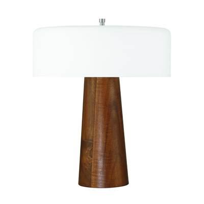 1 Light LED Table Lamp in Walnut by Craftmade