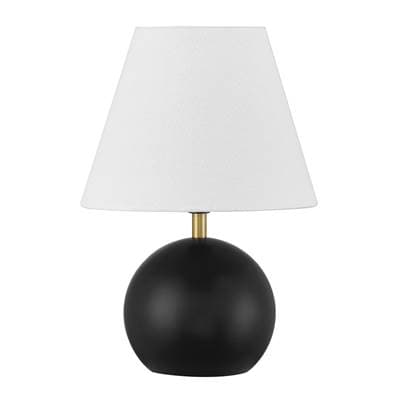Craftmade Olive 1 Light Table Lamp in Flat Black/satin Brass - Flat Black Satin Brass