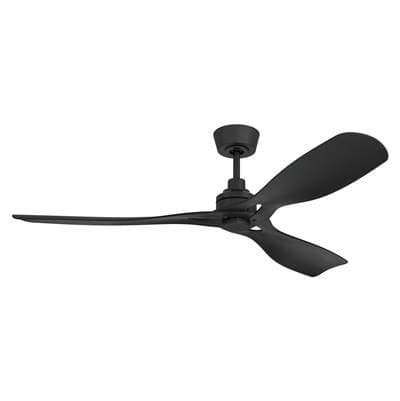 Craftmade Amigo 52'' 3-Blade Indoor/outdoor (damp) Ceiling Fan in Flat Black W/ Flat Black... by Craftmade