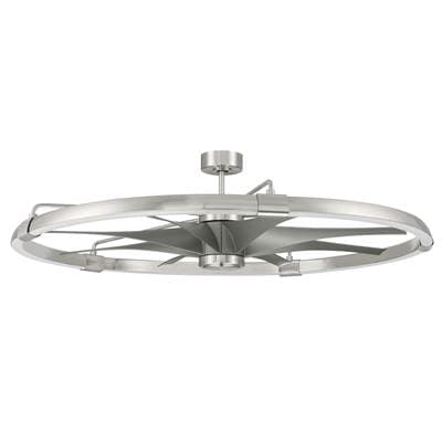 Craftmade Axel 52'' 8-Blade Ceiling Fan in Brushed Polished Nickel W/ Brushed Nickel Blades;... by Craftmade