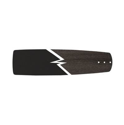 Craftmade 44'' Pro Plus Blades in Flat Black/greywood - Flat Black Greywood by Craftmade
