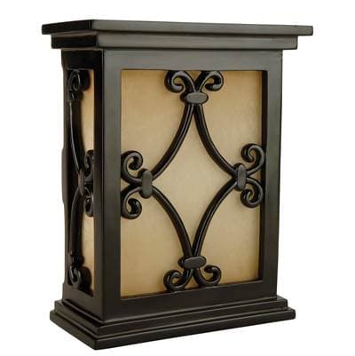 Craftmade Hand-carved Scroll Design Chime - Black
