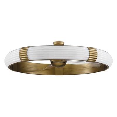 Craftmade Cipriani 57'' 4-Blade Ceiling Fan in Modern Bronze W/ Clear Acrylic Blades, Integrated... by Craftmade