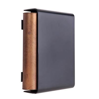 Craftmade Patina Aged Brass Finish Resonance Chambers with Black Cover - Painted Black