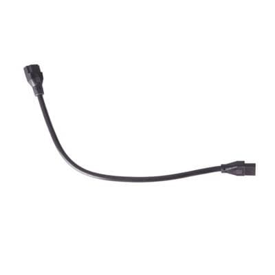 Craftmade 9'' Under Cabinet Light Connector Cord - Black by Craftmade