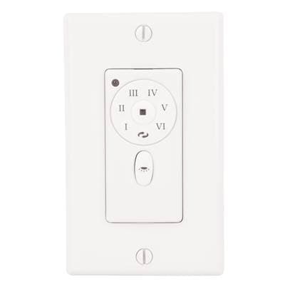 Craftmade Wall Control for DC Motor Only - White