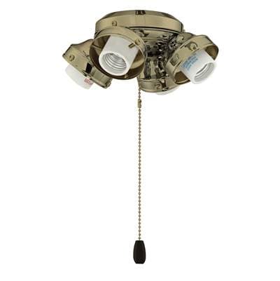 Craftmade Universal 4 Light Fitter in - Satin Brass by Craftmade