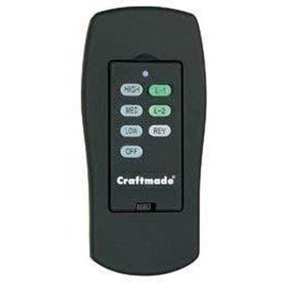 Craftmade ICS 3-Speed Wall Control W/ Clamshell, Up-light, Down-light and Reverse Functions -...