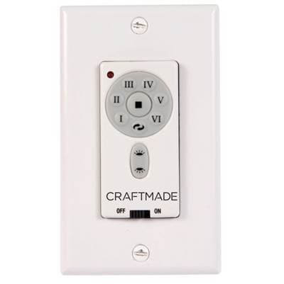 Craftmade 6 Speed IDC Wall Control - Flat Black
