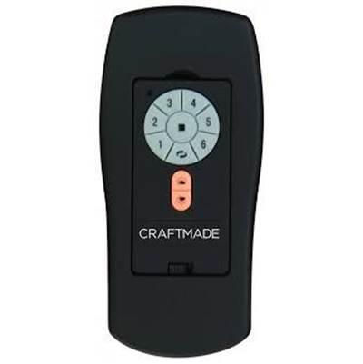 Craftmade 6-Speed Control, Up-light, Down-light and Reverse Functions with Ics-clamshell - Flat...