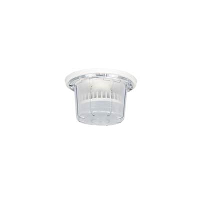 Craftmade Keyless 1 Light Lamp Socket and Cover W/ 10W LED GU24 Bulb - White
