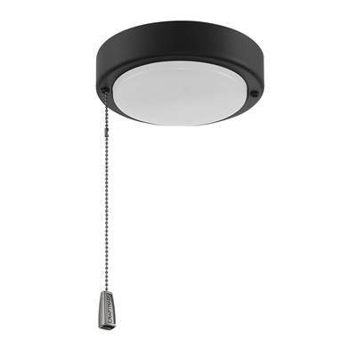 1 Light Universal LED Disk Light Kit in Flat Black