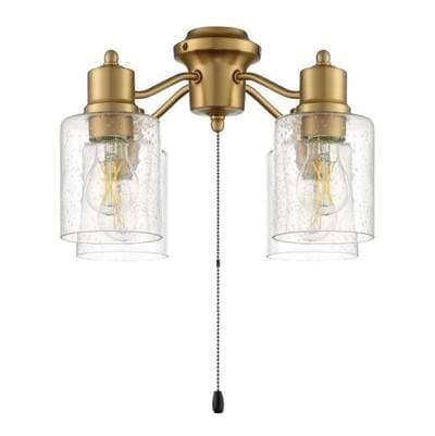 Craftmade 4 Light Universal Light Kit - Satin Brass by Craftmade