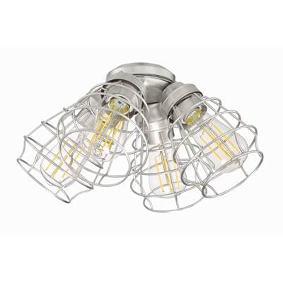 Craftmade 4 Light Cage Light Kit - Brushed Polished Nickel by Craftmade