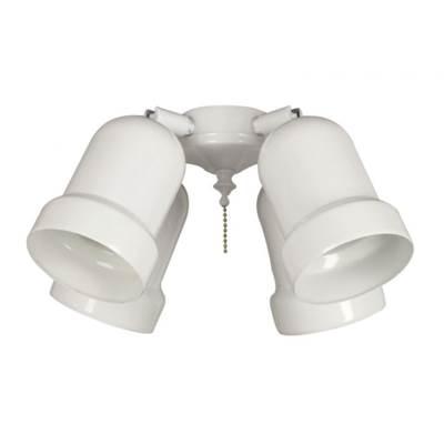 4 Light Universal Adjustable Spotlight Light Kit in White by Craftmade